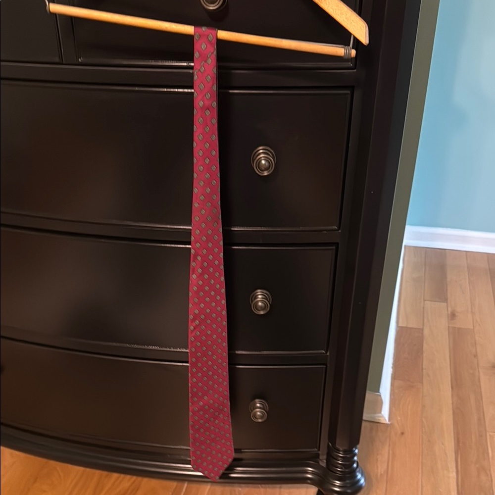 Gant Burgundy Patterned Tie